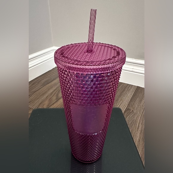 BNWT Starbucks Disney Pink Studded Cold Drink Tumbler 50th Anniversary - Picture 2 of 4